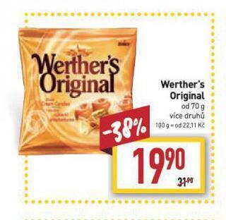 Billa Werther's original nabídka
