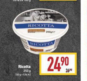 Billa Ricotta nabídka