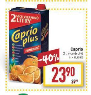 Billa Caprio nabídka
