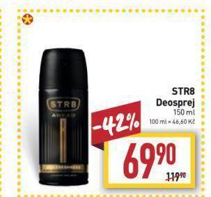 Billa Str8 deosprej nabídka