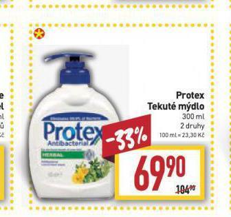 Billa Protex tekuté mýdlo nabídka