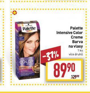 Billa Palette barva na vlasy nabídka