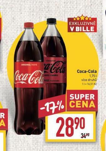 Billa Coca-cola nabídka