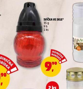 Penny Market Svíčka ve skle nabídka