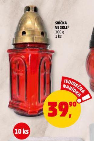 Penny Market Svíčka ve skle nabídka