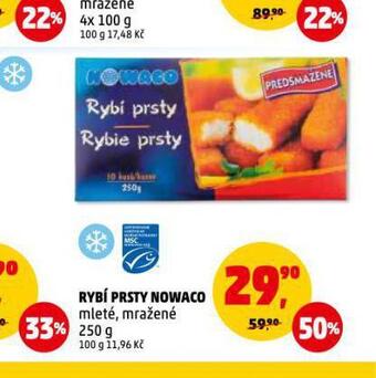 Penny Market Nowaco rybí prsty nabídka