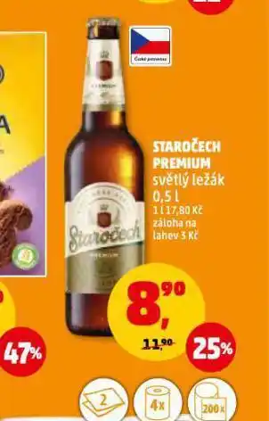 Penny Market Pivo staropramen premium nabídka