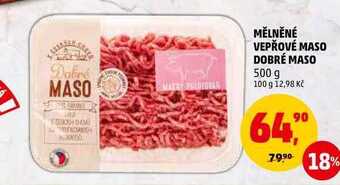 Penny Market Mělněné vepřové maso dobré maso, 500 g nabídka