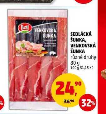 Penny Market Venkovská šunka, 80 g nabídka