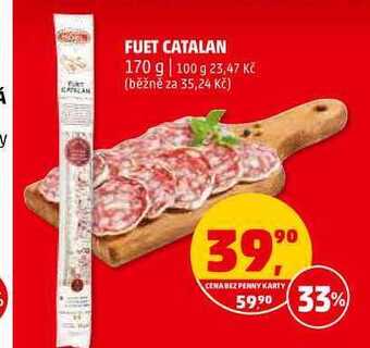 Penny Market Fuet catalan, 170 g nabídka