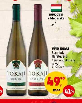 Penny Market Víno tokaji furmint, 0,75 l nabídka