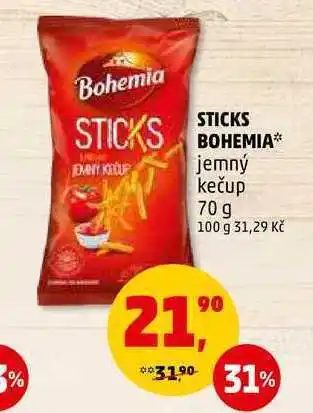 Penny Market Sticks bohemia, 70 g nabídka