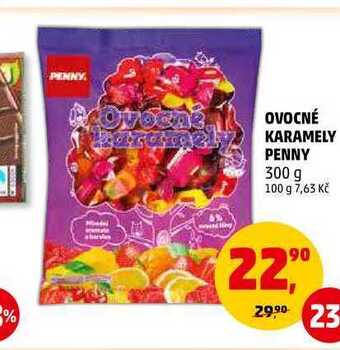 Penny Market Ovocné karamely penny, 300 g nabídka