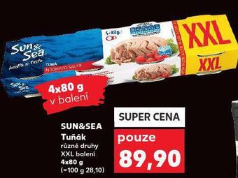 Kaufland Sun & sea tuňák nabídka