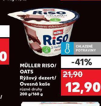 Kaufland Müller riso / oats nabídka