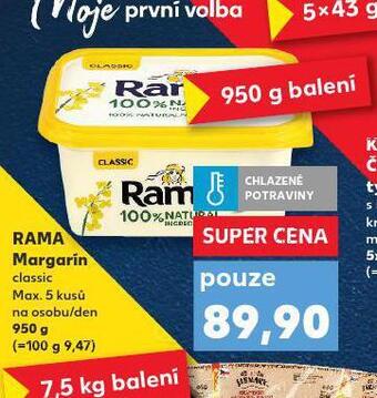 Kaufland Rama margarín nabídka