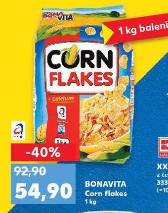 Kaufland Bonavita corn flakes nabídka