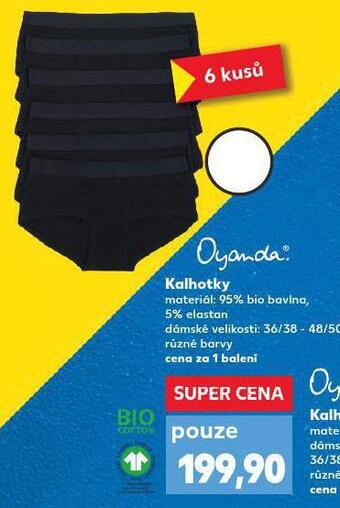 Kaufland Kalhotky nabídka