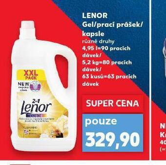 Kaufland Lenor prací prostředek nabídka
