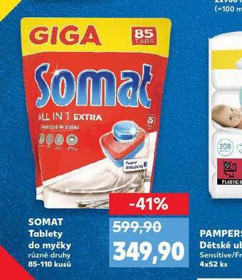 Kaufland Somat tablety do myčky nabídka