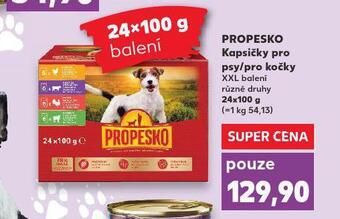 Kaufland Propesko kapsičky pro psy nabídka