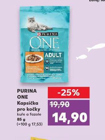Kaufland Purina one kapsičky pro kočky nabídka