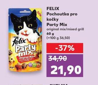 Kaufland Felix pochoutka pro kočky nabídka