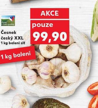 Kaufland Česnek český xxl nabídka
