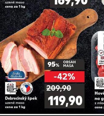 Kaufland Debrecínský špek nabídka