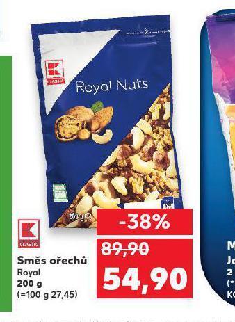 Kaufland Směs ořechů nabídka