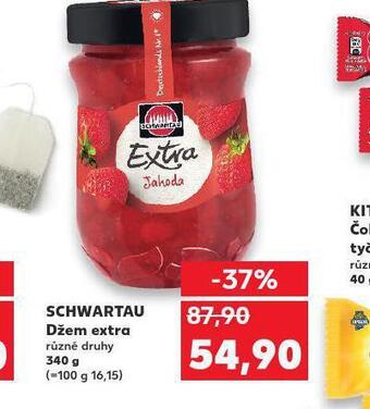 Kaufland Schwartau džem extra nabídka