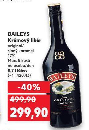 Kaufland Baileys krémový likér nabídka