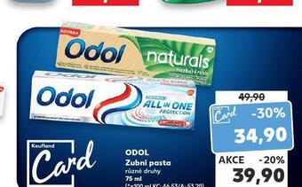 Kaufland Odol zubní pasta nabídka