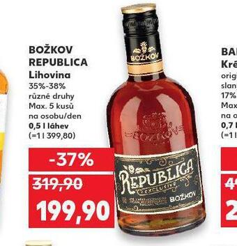 Kaufland Božkov republica nabídka