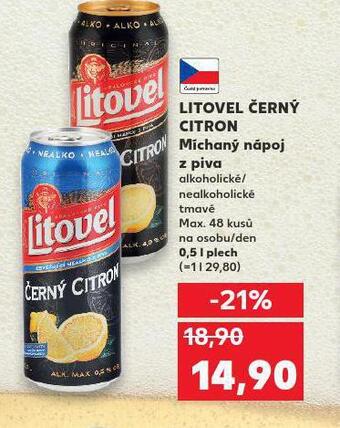 Litovel černý citron