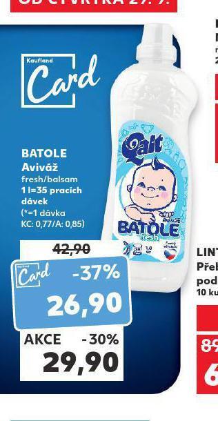 Kaufland Batole aviváž nabídka