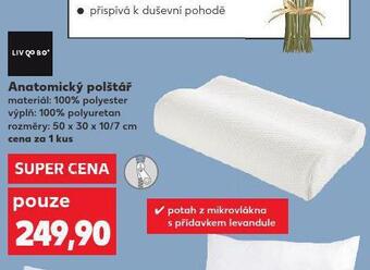 Kaufland Anatomický polštář nabídka