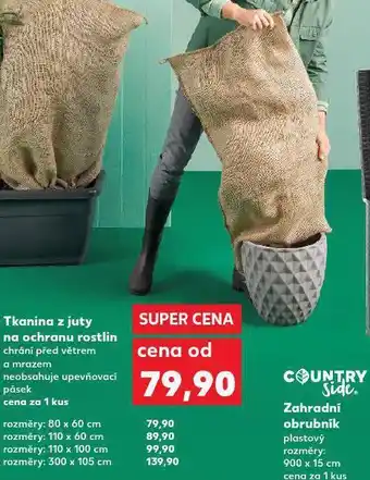 Tkanina z juty na ochranu rostlin