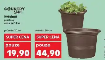 Kaufland Květináč 28 cm nabídka
