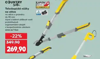 Kaufland Teleskopické nůžky na větve nabídka