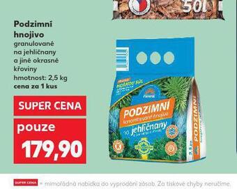 Kaufland Podzimní hnojivo nabídka
