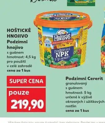Kaufland Podzimní hnojivo nabídka
