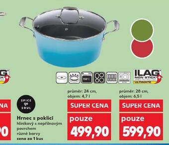 Kaufland Hrnec s poklicí 24 cm nabídka