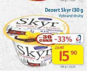 Kubík potraviny Bohušovická mlékárna skyr dezert 130 g nabídka
