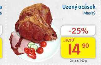 Kubík potraviny Uzený ocásek masitý 100 g nabídka