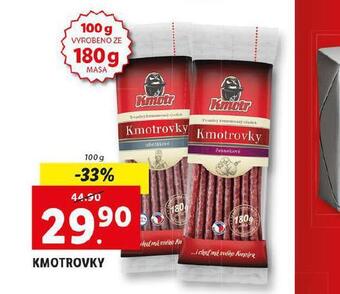 Lidl Kmotrovky nabídka