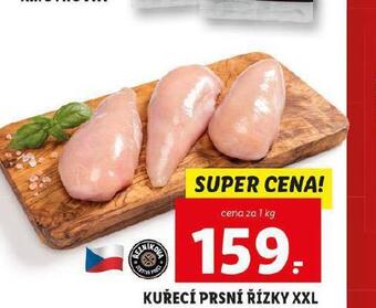 Lidl Kuřecí prsní řízky xxl nabídka