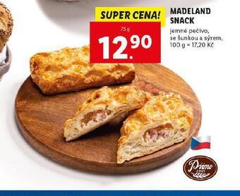 Lidl Madeland snack nabídka