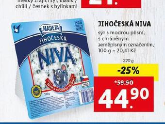 Lidl Jihočeská niva nabídka