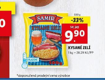 Lidl Kysané zelí nabídka